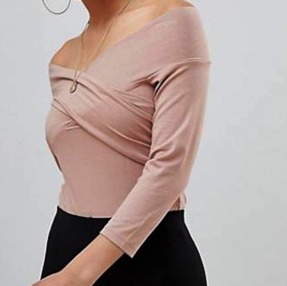 ASOS Petite NWOT Body With Wrap Front
